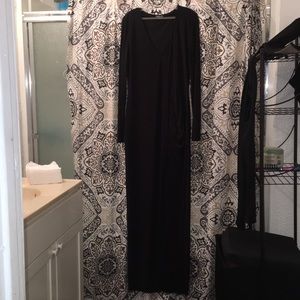 Long black dress